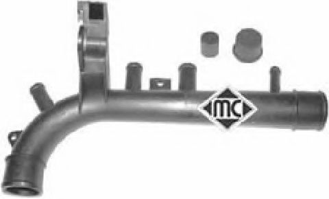 Патрубок радиатора Metalcaucho 03179