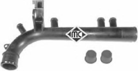 Патрубок радиатора Metalcaucho 03182