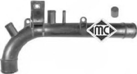 Патрубок радиатора Metalcaucho 03183