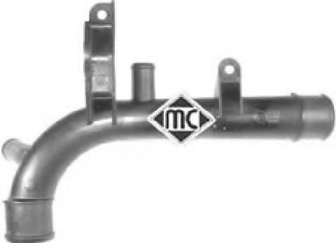 Патрубок радиатора Metalcaucho 03185