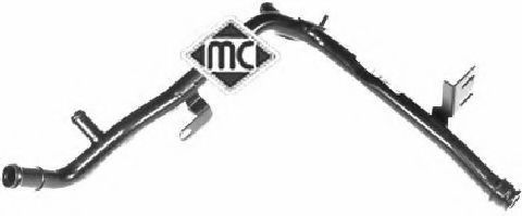 Патрубок радиатора Metalcaucho 03188