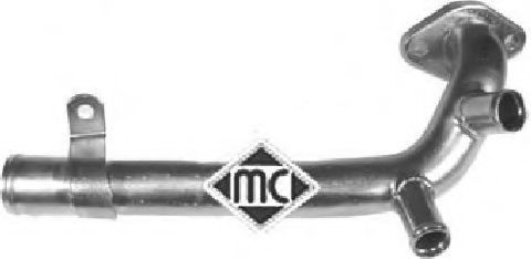 Патрубок радиатора Metalcaucho 03190