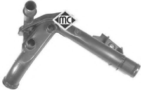 Патрубок радиатора Metalcaucho 03195