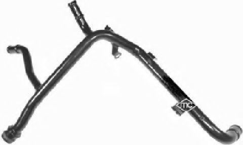 Патрубок радиатора Metalcaucho 03226