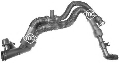 Патрубок радиатора Metalcaucho 03784