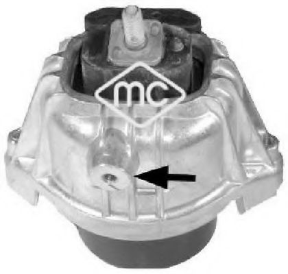 Подушка двигателя Metalcaucho 05808