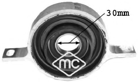 Подвесной подшипник карданного вала Metalcaucho 05822