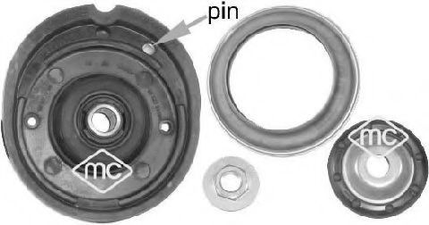 Комплект опоры амортизатора  Metalcaucho 05876