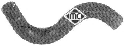Патрубок радиатора Metalcaucho 07574