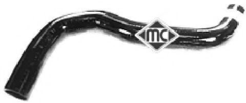 Патрубок радиатора Metalcaucho 07852