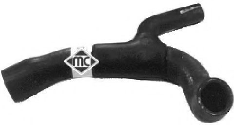 Патрубок радиатора Metalcaucho 08138