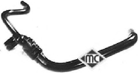 Патрубок радиатора Metalcaucho 08263