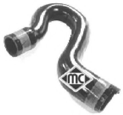 Патрубок радиатора Metalcaucho 08266