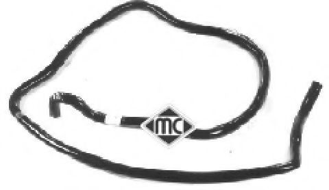 Патрубок радиатора Metalcaucho 08272