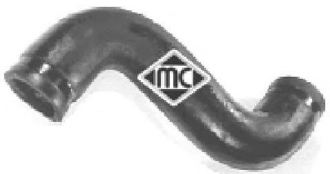 Патрубок радиатора Metalcaucho 08276