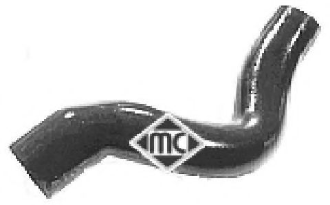 Патрубок радиатора METALCAUCHO 08325
