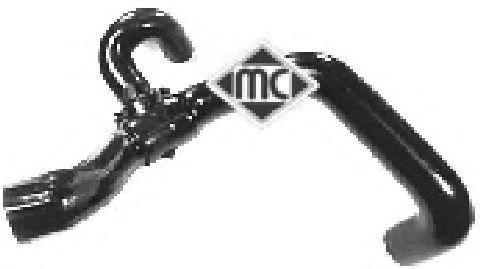 Патрубок радиатора METALCAUCHO 08357