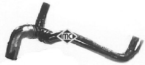 Патрубок радиатора Metalcaucho 08394