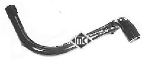 Патрубок радиатора Metalcaucho 08398