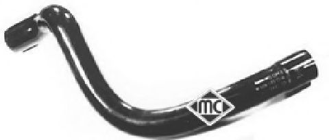 Патрубок радиатора Metalcaucho 08404