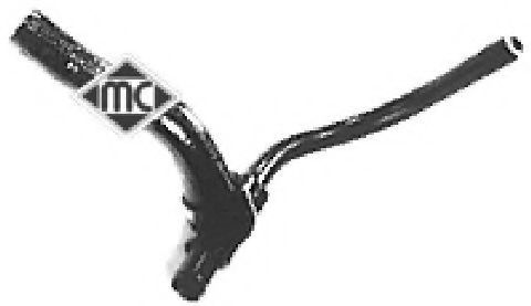 Патрубок радиатора Metalcaucho 08431