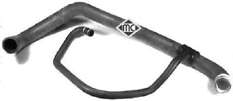 Патрубок радиатора Metalcaucho 08483