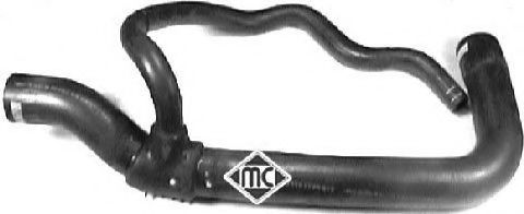 Патрубок радиатора Metalcaucho 08495