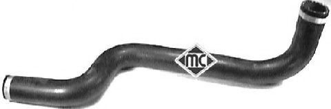 Патрубок радиатора Metalcaucho 08500