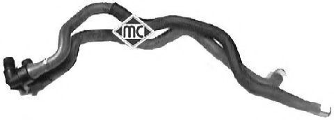 Патрубок радиатора METALCAUCHO 08535