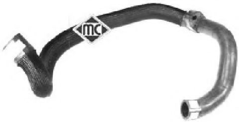 Патрубок радиатора Metalcaucho 08553