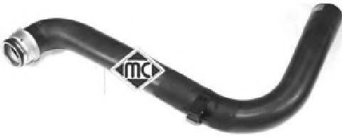 Патрубок радиатора Metalcaucho 08564