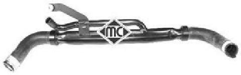 Патрубок радиатора Metalcaucho 08566
