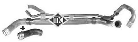 Патрубок радиатора Metalcaucho 08567