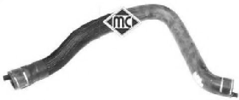 Патрубок радиатора Metalcaucho 08569