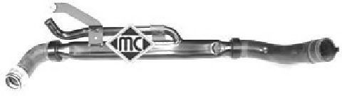 Патрубок радиатора Metalcaucho 08574