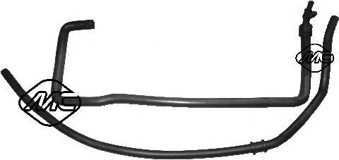 Патрубок радиатора Metalcaucho 08577