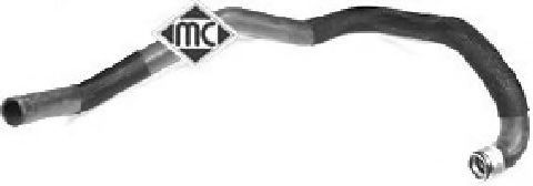 Патрубок радиатора Metalcaucho 08597