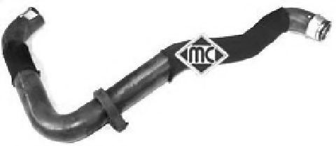 Патрубок радиатора Metalcaucho 08598