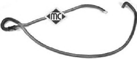 Патрубок радиатора METALCAUCHO 08603