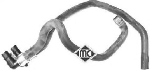 Патрубок радиатора Metalcaucho 08610