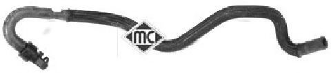 Патрубок радиатора Metalcaucho 08617