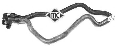 Патрубок радиатора Metalcaucho 08623