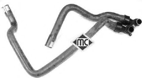 Патрубок радиатора Metalcaucho 08626