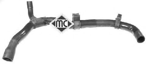 Патрубок радиатора Metalcaucho 08639