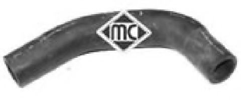 Патрубок радиатора Metalcaucho 08734
