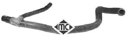 Патрубок радиатора Metalcaucho 08740