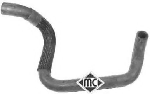 Патрубок радиатора METALCAUCHO 08755