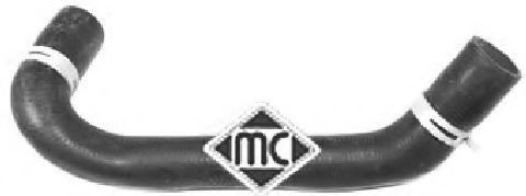 Патрубок радиатора Metalcaucho 08769