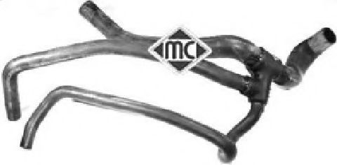 Патрубок радиатора Metalcaucho 08788