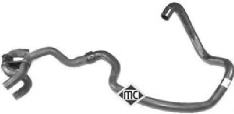Патрубок радиатора Metalcaucho 08793
